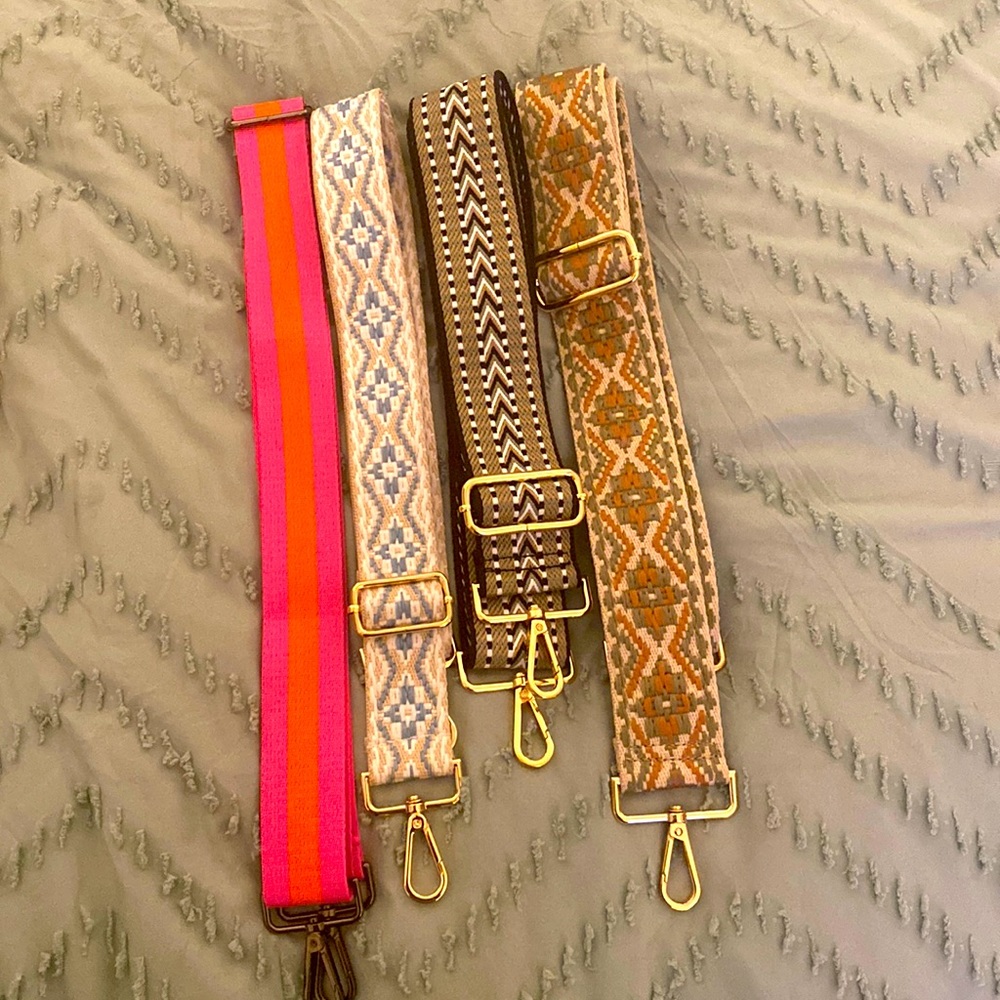Interchangeable bag straps bundle